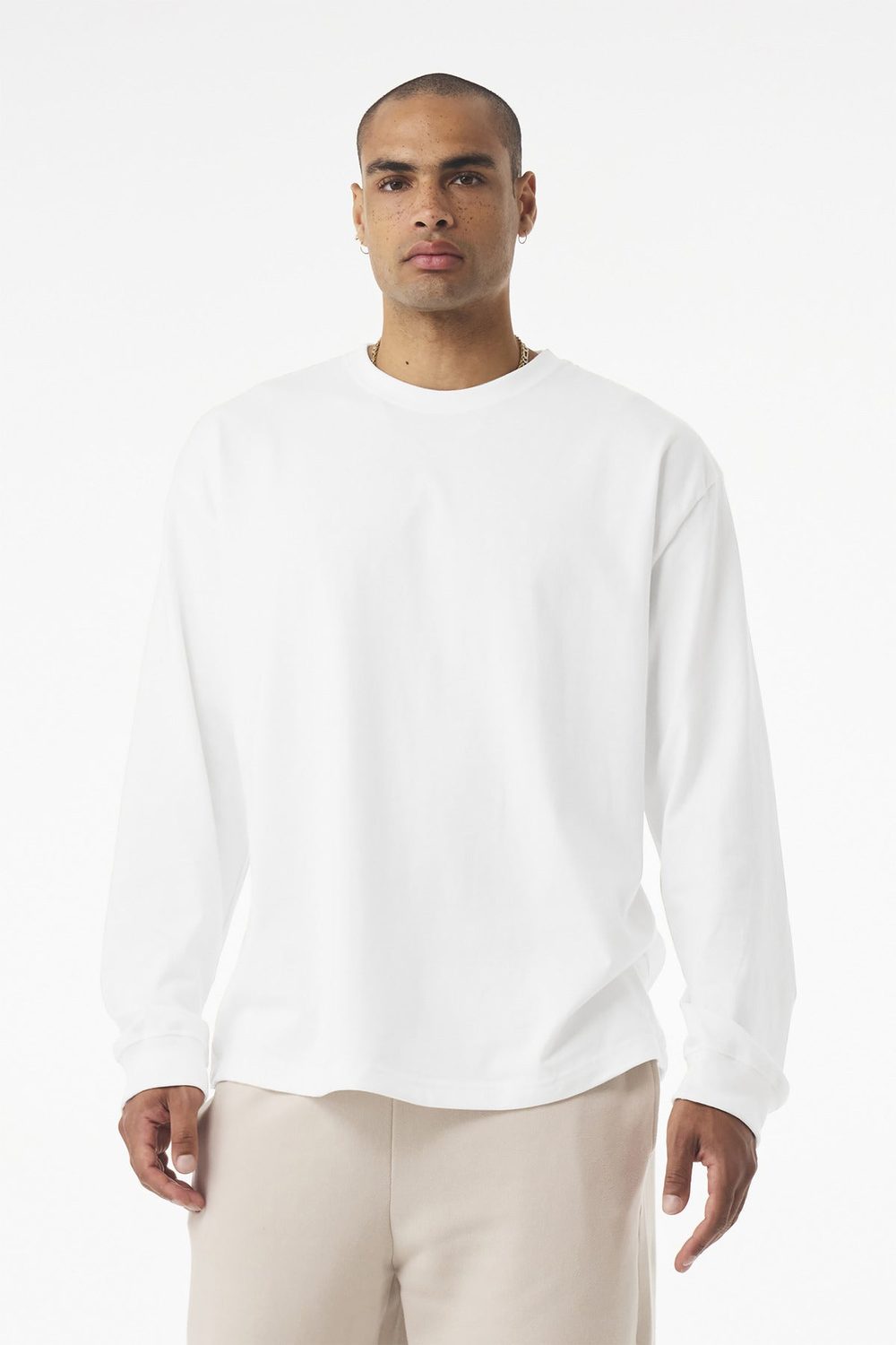 BELLA + CANVAS Unisex 7.5-Ounce Heavyweight Long Sleeve Tee BC4651 Mens Apparel Shirts & Tops