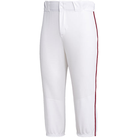 adidas Men's Icon Pro Piping Knee Length Baseball Pants Baseball Pants Adult