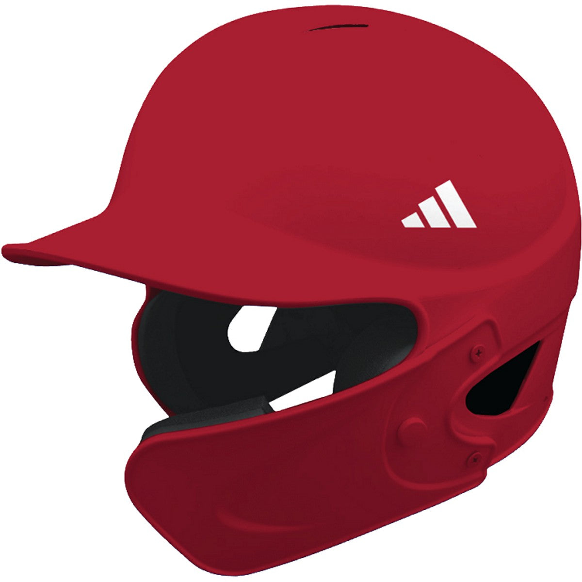 adidas Power Red Batting Helmet With C-Flap Baseball Batting Helmets All