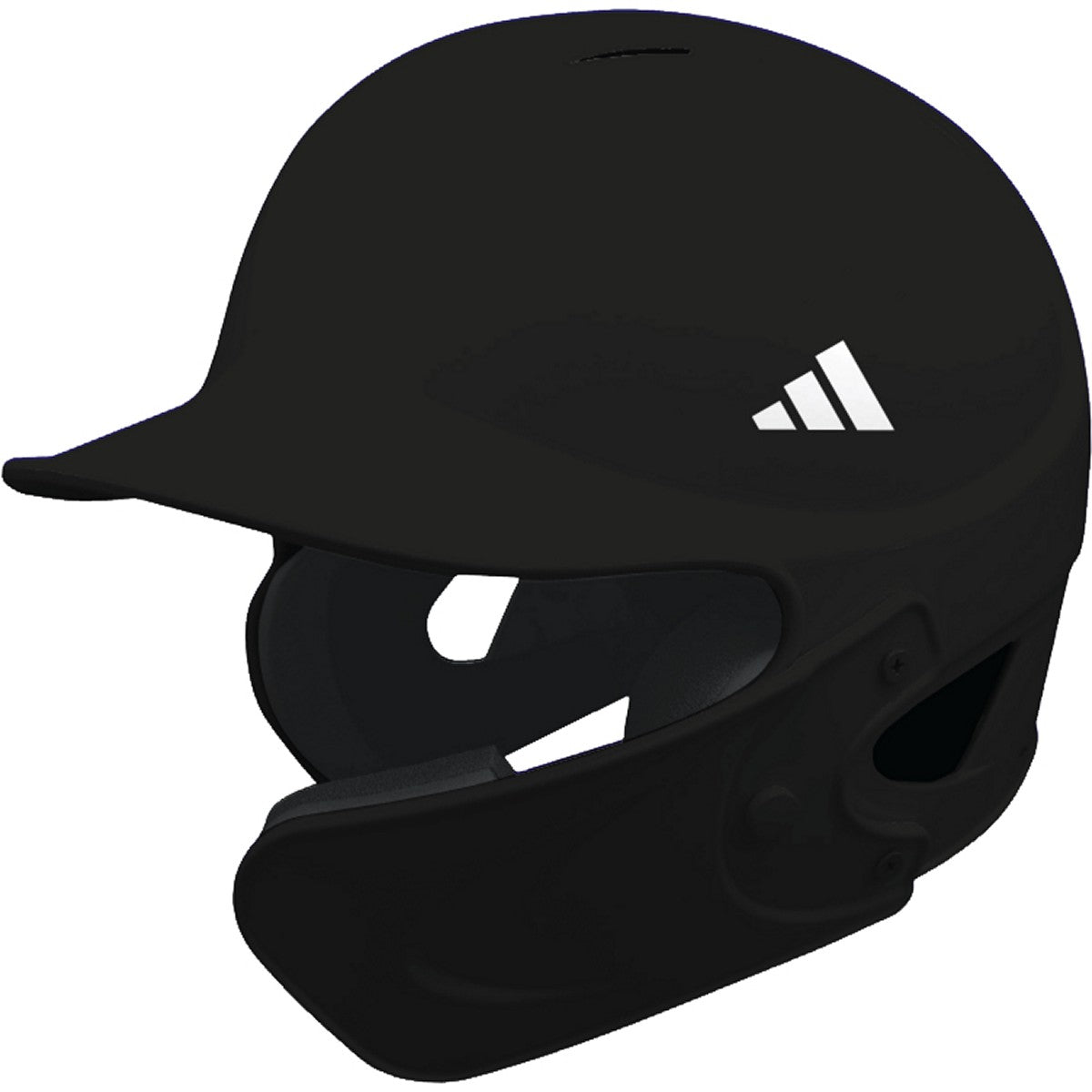 adidas Black Batting Helmet With C-Flap Baseball Batting Helmets All