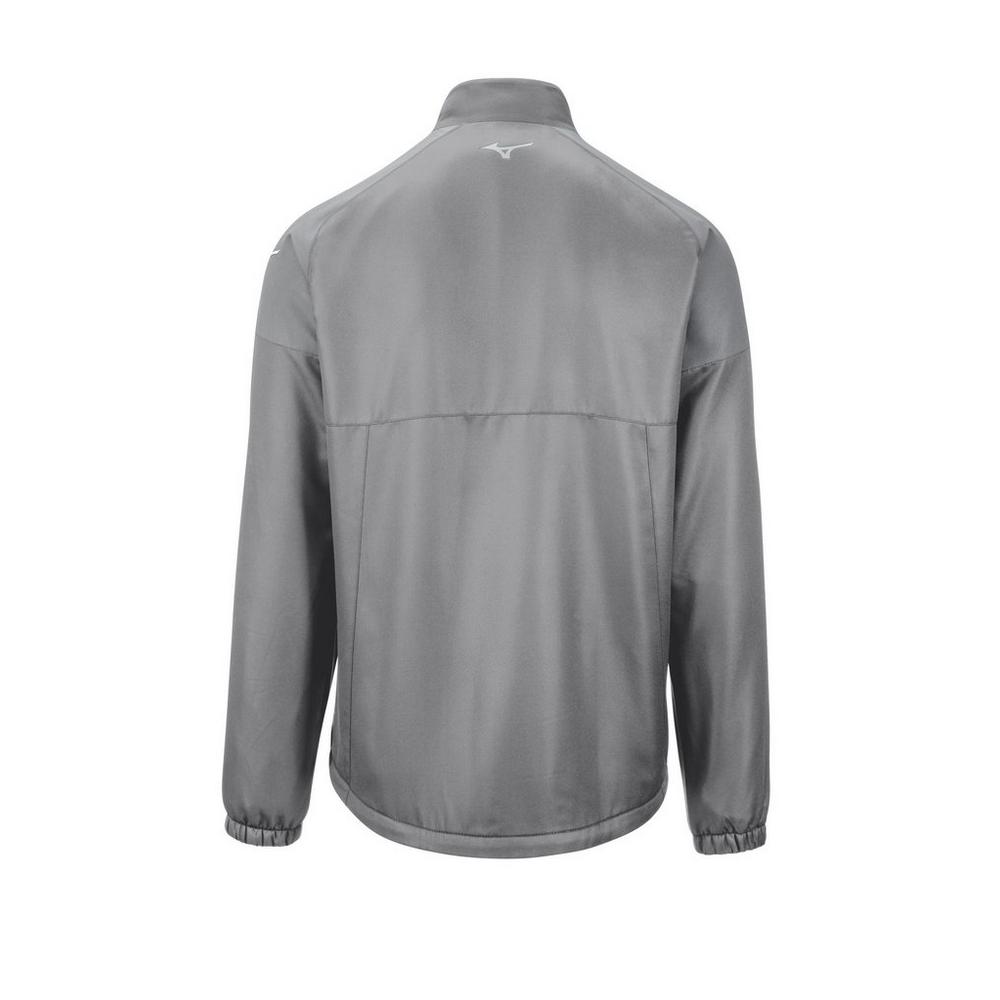 Mizuno Men's Full Zip Dugout Jacket Baseball Cage Jackets All