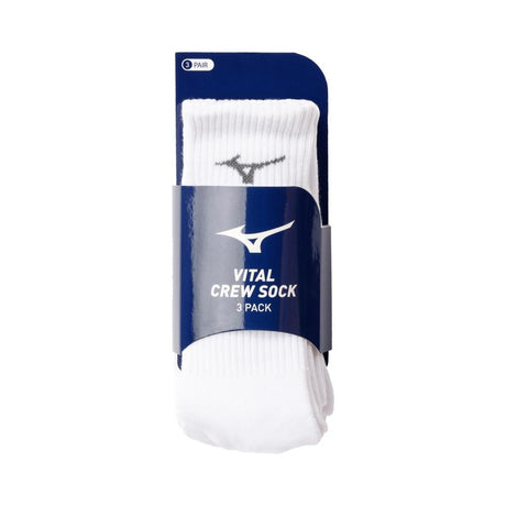 Mizuno Vital Crew Sock 3-Pack Unisex Accessories Socks