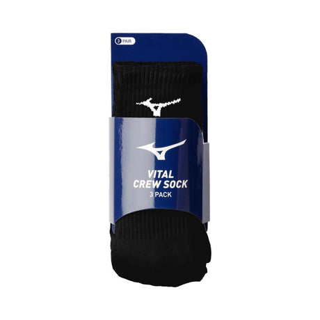 Mizuno Vital Crew Sock 3-Pack Unisex Accessories Socks
