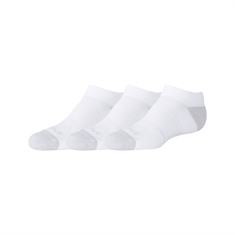 New Balance Youth Active No Show Socks 3 Pack Unisex Accessories Socks