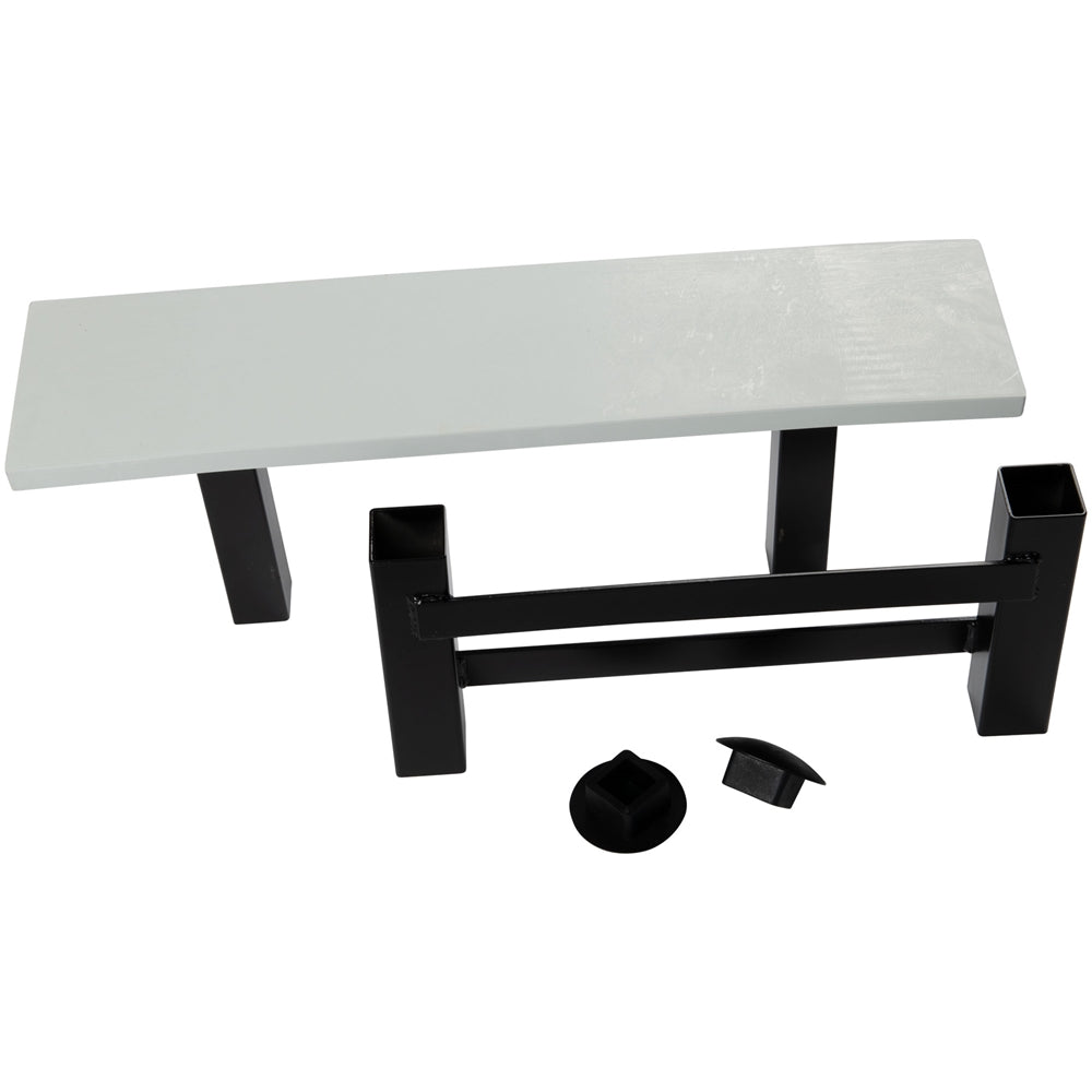 Champro Dual Stanchion Pitcher's Rubber System with Official Double Anchor System