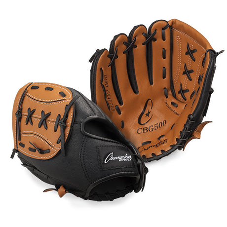 Champion Sports 10.5 Inch Youth Synthetic Leather Glove Baseball Gloves & Mitts All