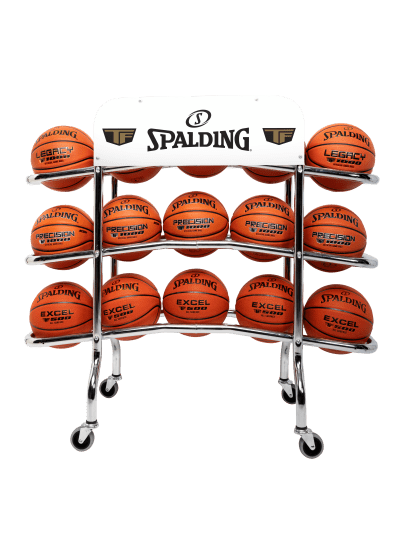 Spalding Replica Ball Rack Truck Basketball Accessories All