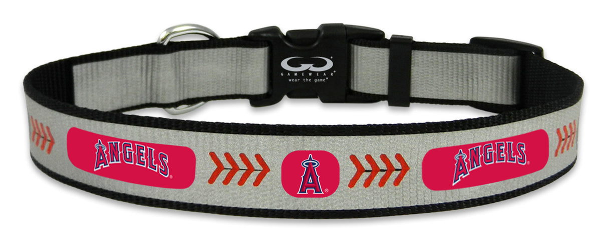 Gamewear Los Angeles Angels Reflective Baseball Pet Collar Size Medium Fan Gear MLB Los Angeles Angels