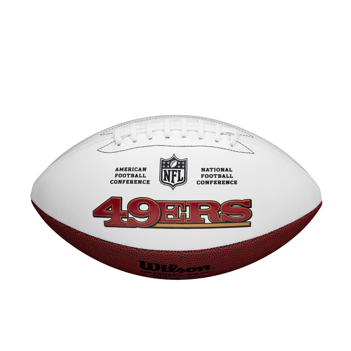 Wilson San Francisco 49ers Full Size Autographable Football Fan Gear NFL San Francisco 49ers