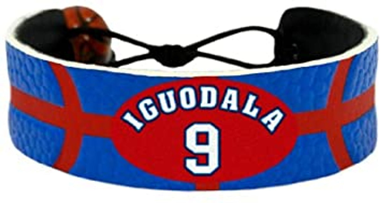 Gamewear Philadelphia 76ers Team Color Andre Iguodala Basketball Bracelet Fan Gear NBA Philadelphia 76ers