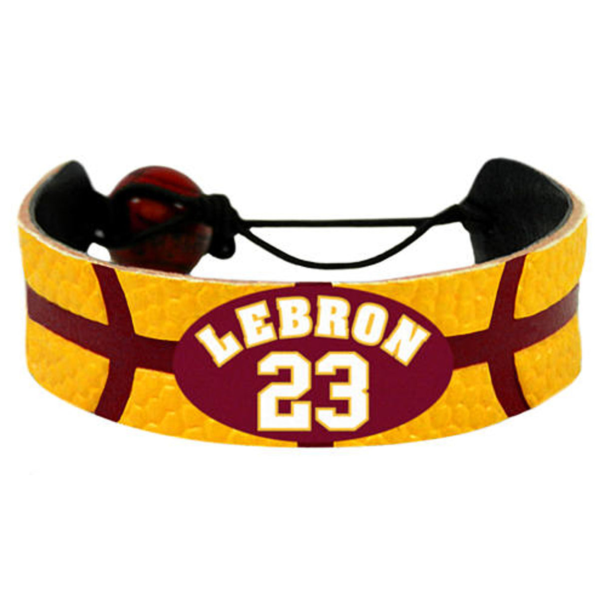 Gamewear Cleveland Cavaliers Team Color Basketball LeBron James Bracelet Fan Gear NBA Cleveland Cavaliers