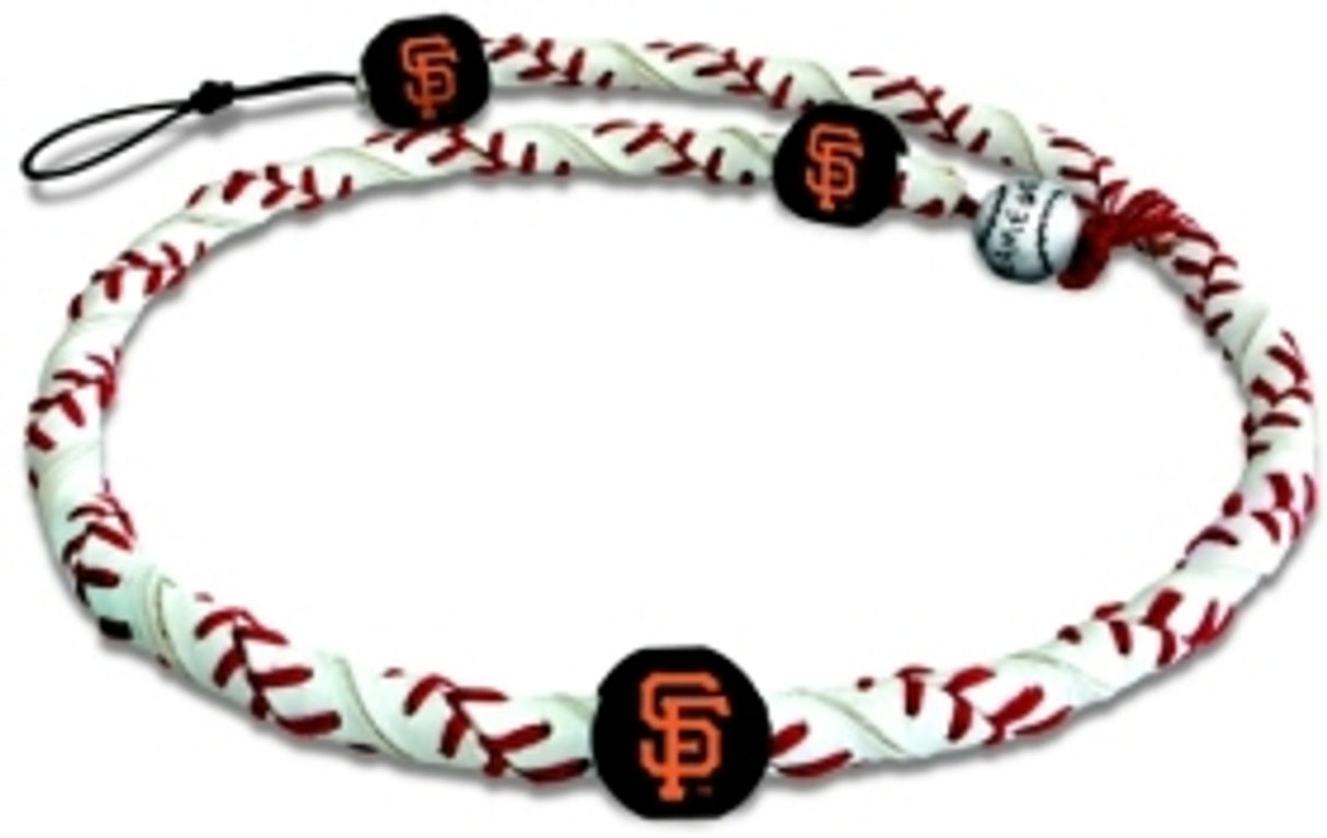Gamewear San Francisco Giants Frozen Rope Classic Baseball Necklace Fan Gear MLB San Francisco Giants