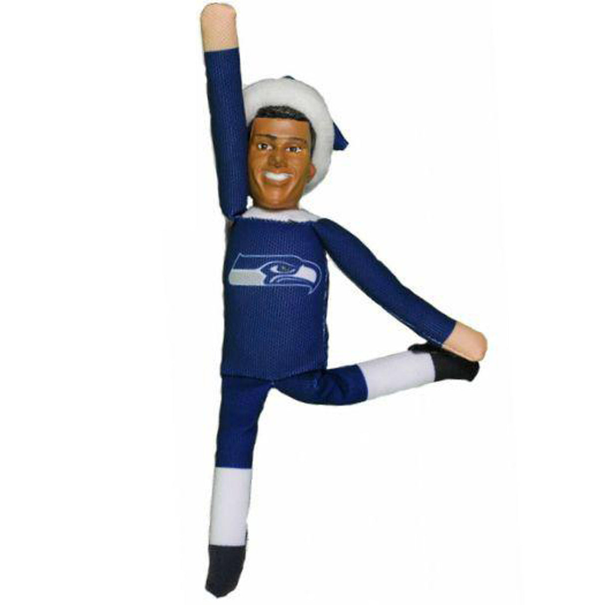 Forever Collectibles Seattle Seahawks Russell Wilson Plush Elf Fan Gear NFL Seattle Seahawks