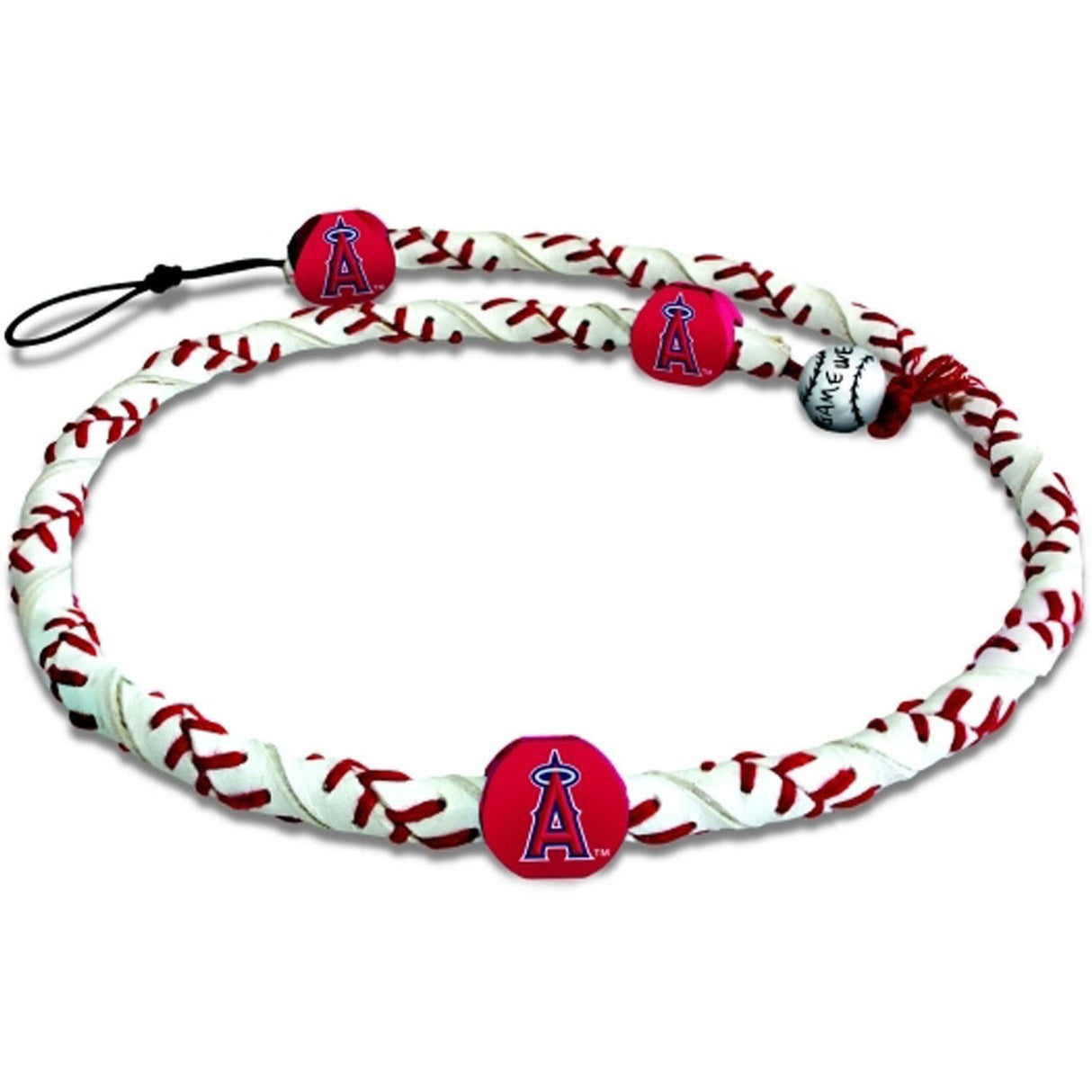 Gamewear Los Angeles Angels Frozen Rope Baseball Bracelet Fan Gear MLB Los Angeles Angels