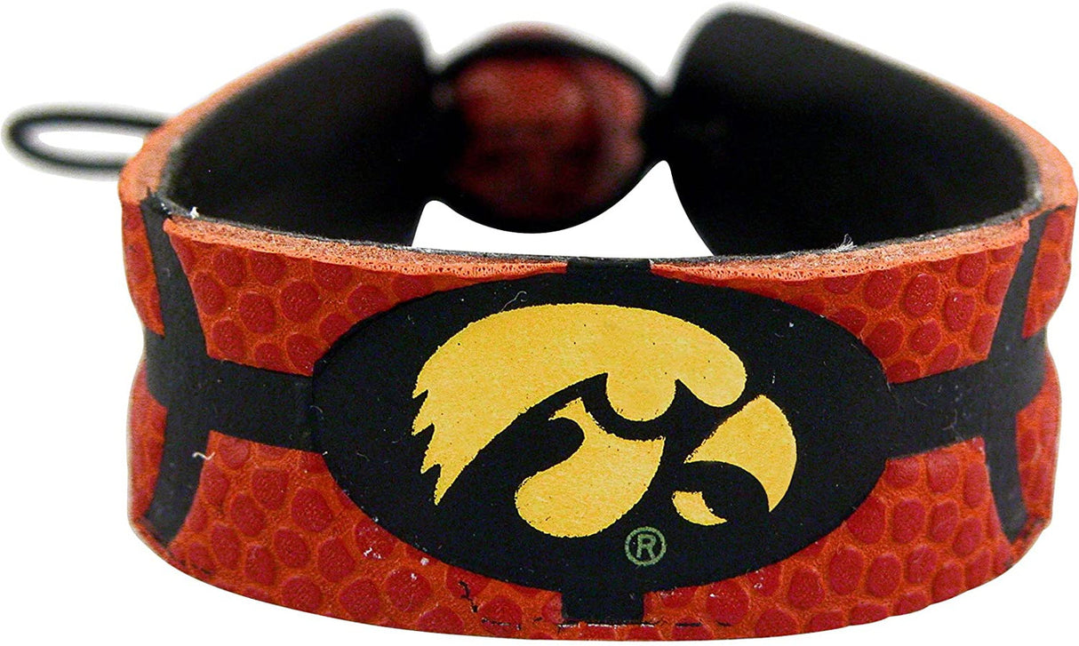 Gamewear Iowa Hawkeyes Classic Basketball Bracelet Fan Gear NCAA Iowa Hawkeyes