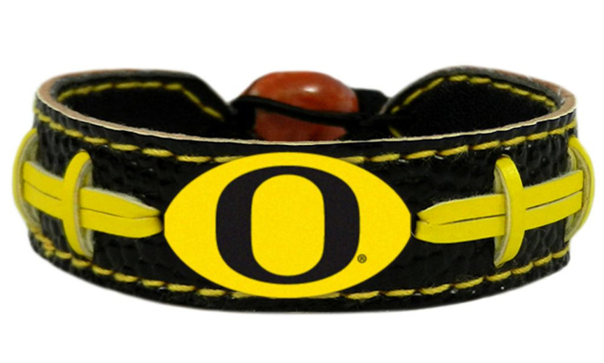 Gamewear Oregon Ducks Team Color Football Bracelet Fan Gear NCAA Oregon Ducks