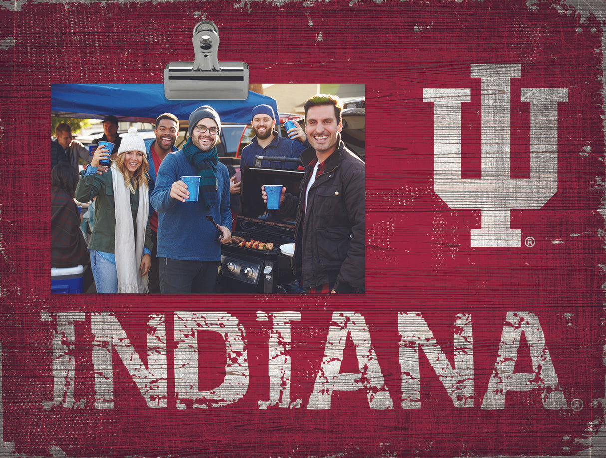 Fan Creations Indiana Hoosiers Clip Frame Fan Gear NCAA Indiana Hoosiers