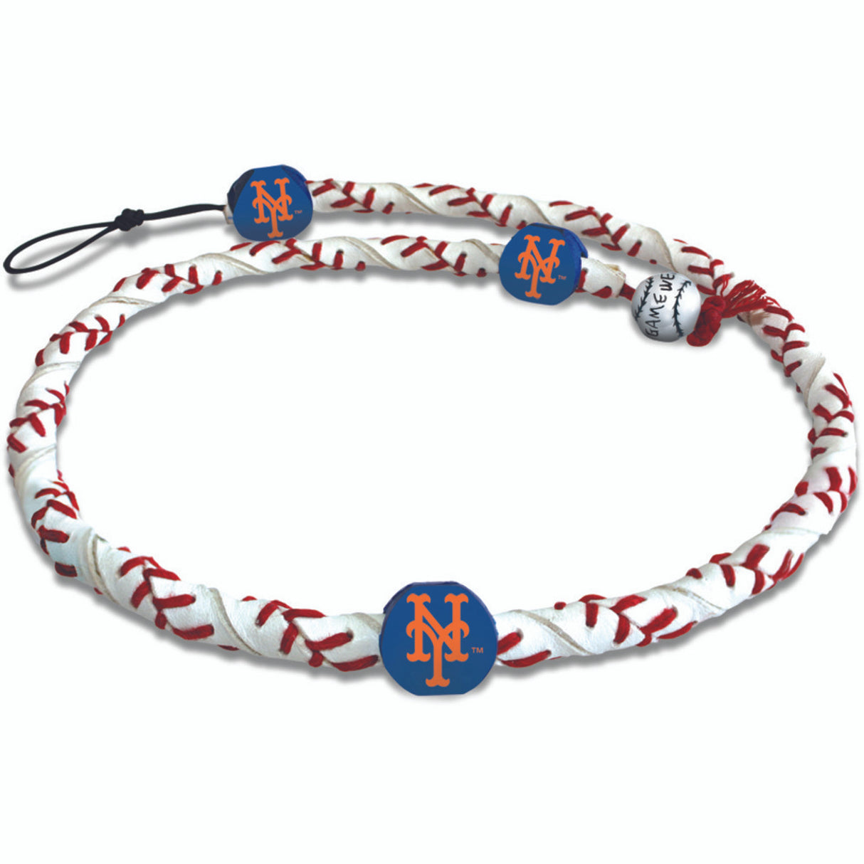 Gamewear New York Mets Frozen Rope Baseball Necklace Fan Gear MLB New York Mets