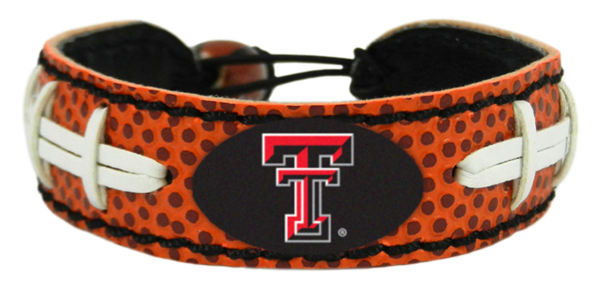 Gamewear Texas Tech Red Raiders Classic Football Bracelet Fan Gear NCAA Texas Tech Red Raiders