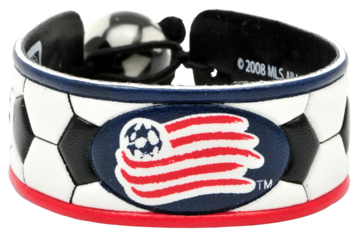 Gamewear New England Revolution Classic Soccer Bracelet Fan Gear MLS New England Revolution