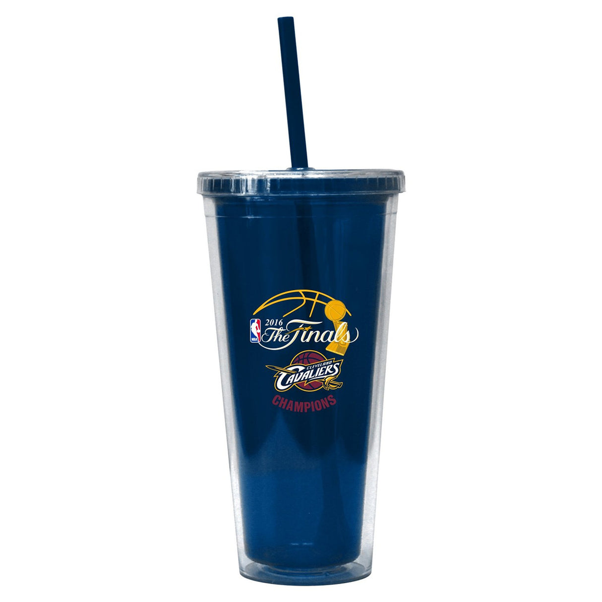 BOELTER Cleveland Cavaliers 2016 Champions 22oz Tumbler With Straw Fan Gear NBA Cleveland Cavaliers