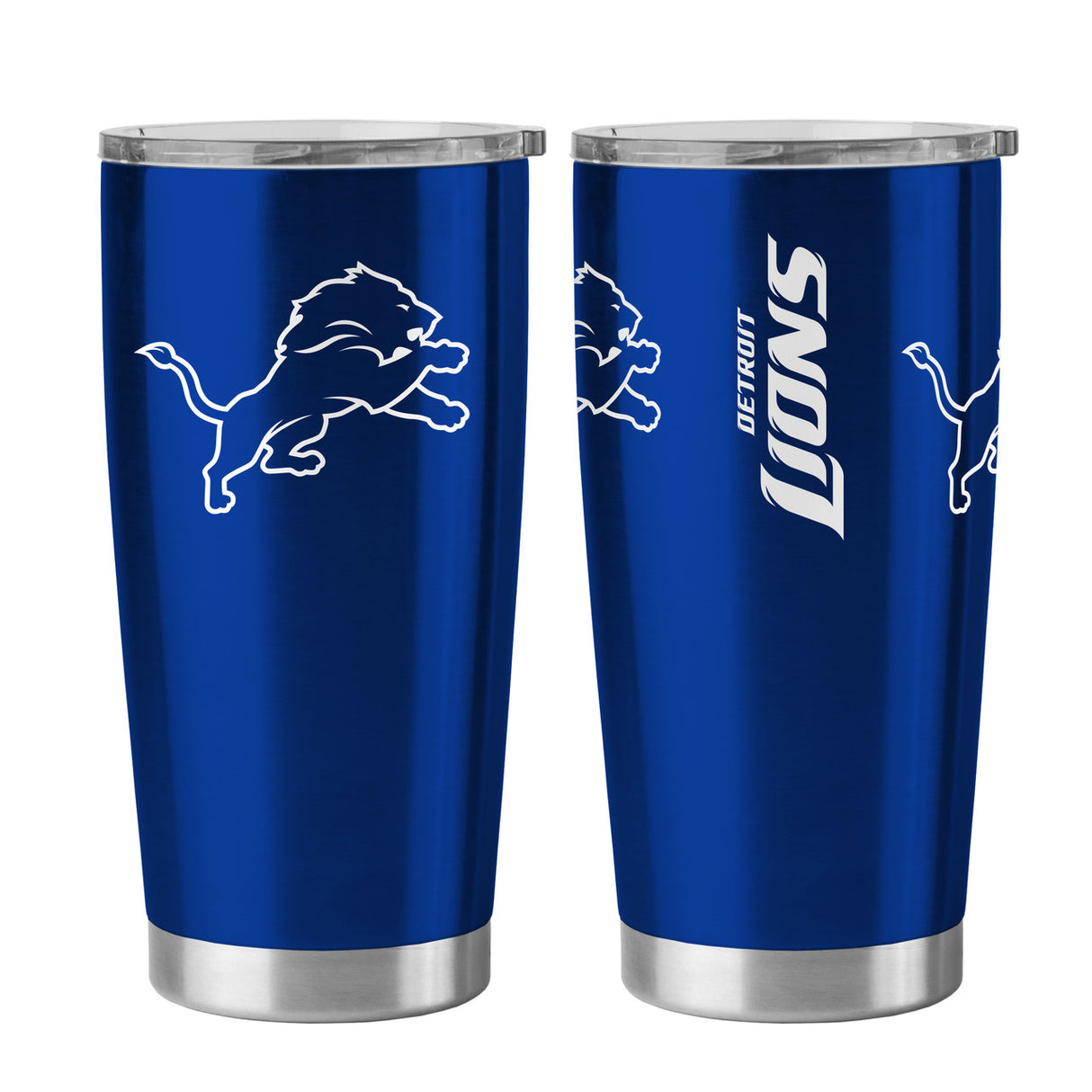 BOELTER Detroit Lions Blue 20oz Ultra Travel Tumbler Fan Gear NFL Detroit Lions