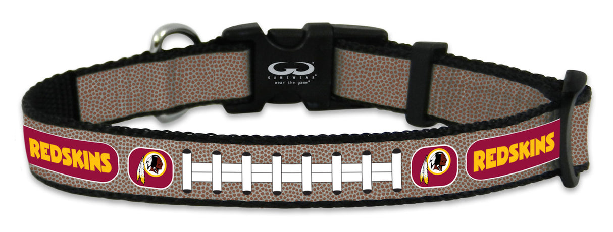 Gamewear Washington Redskins Football Reflective Pet Collar Toy Fan Gear NFL Washington Commanders