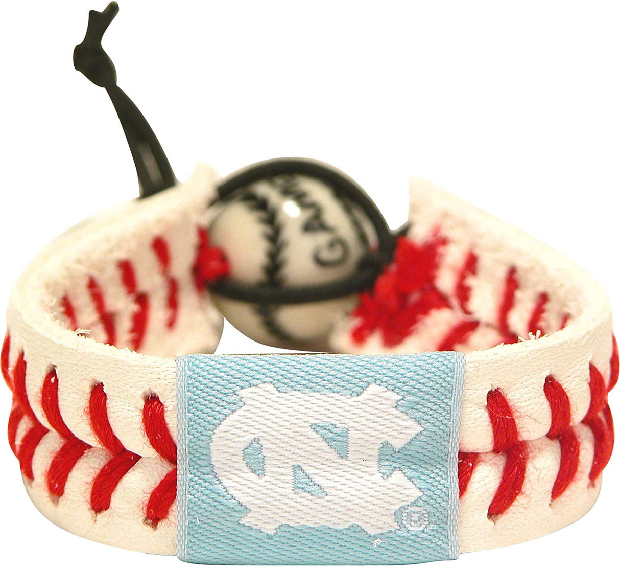Gamewear North Carolina Tar Heels Classic Baseball Bracelet Fan Gear NCAA North Carolina Tar Heels