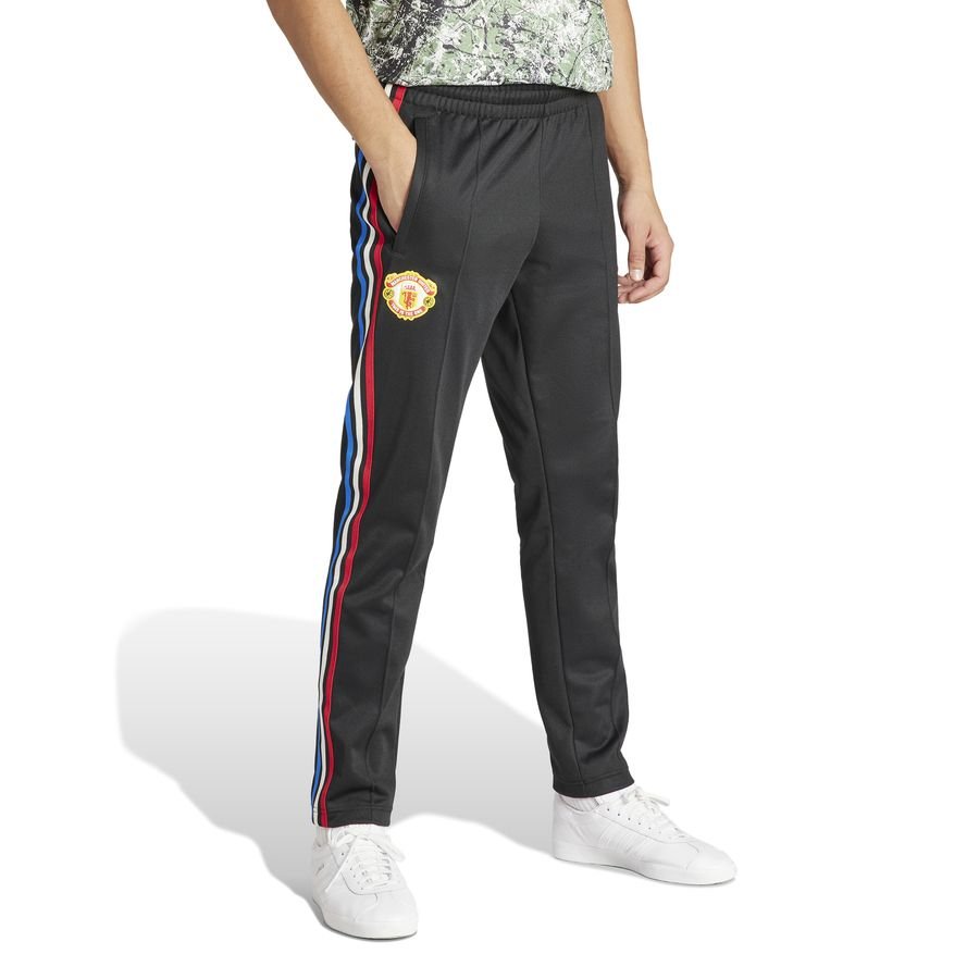 adidas Men's Manchester United x Stone Roses Original Pants Mens Apparel Pants & Sweatpants