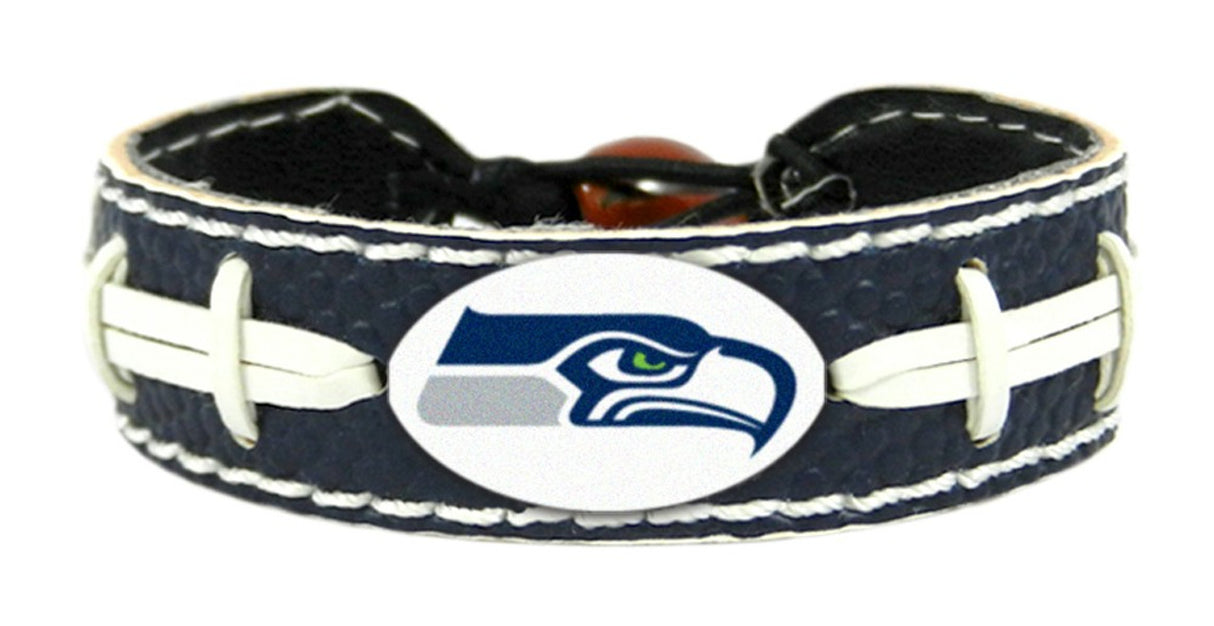 Gamewear Seattle Seahawks Team Color Football Bracelet Fan Gear NFL Seattle Seahawks