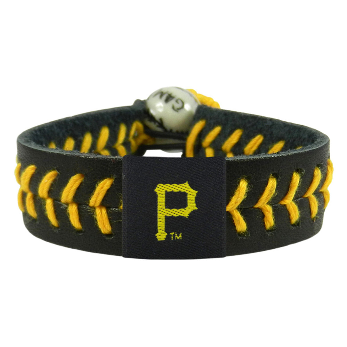 Gamewear Pittsburgh Pirates Team Color Baseball Bracelet Fan Gear MLB Pittsburgh Pirates