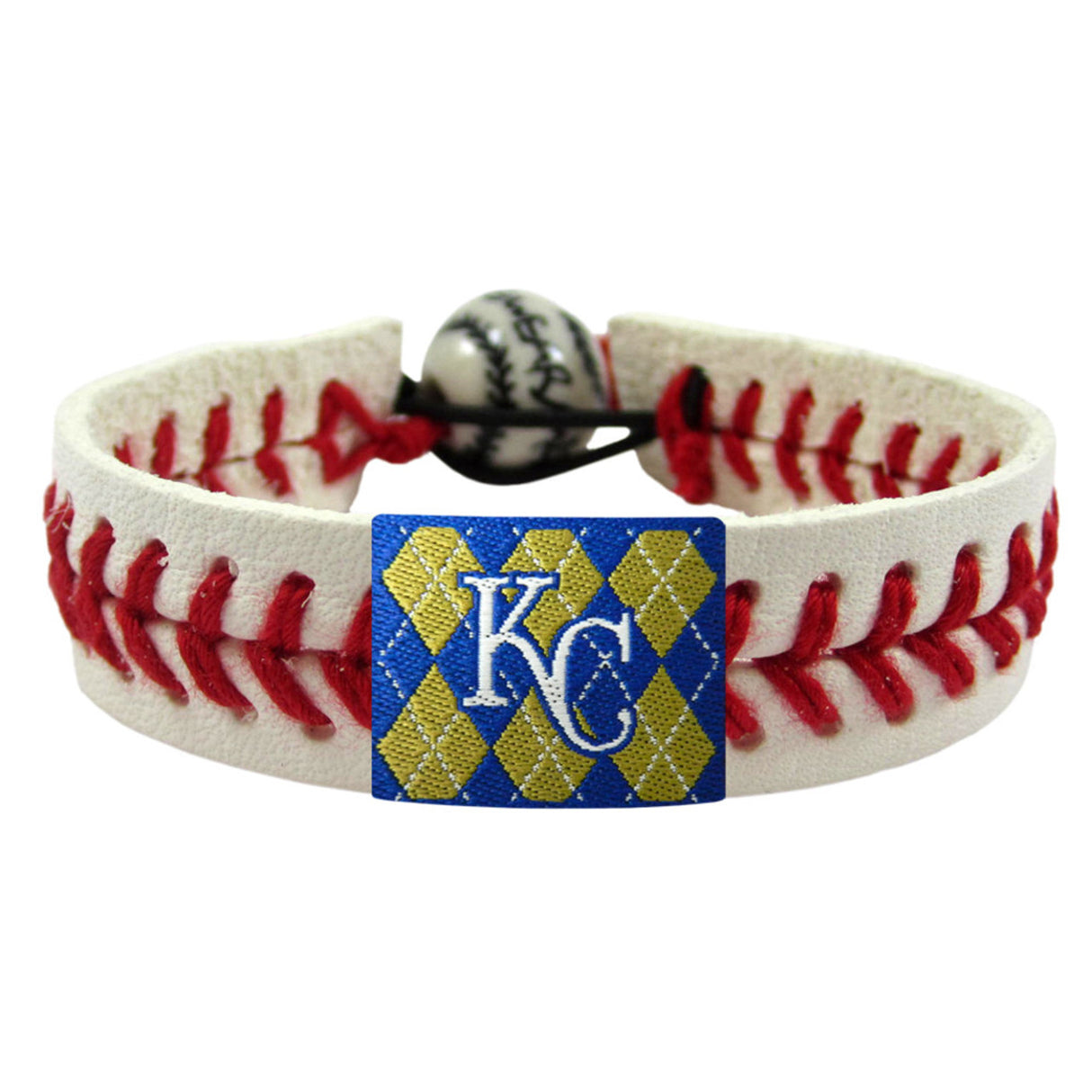 Gamewear Kansas City Royals Classic Baseball Bracelet Fan Gear MLB Kansas City Royals