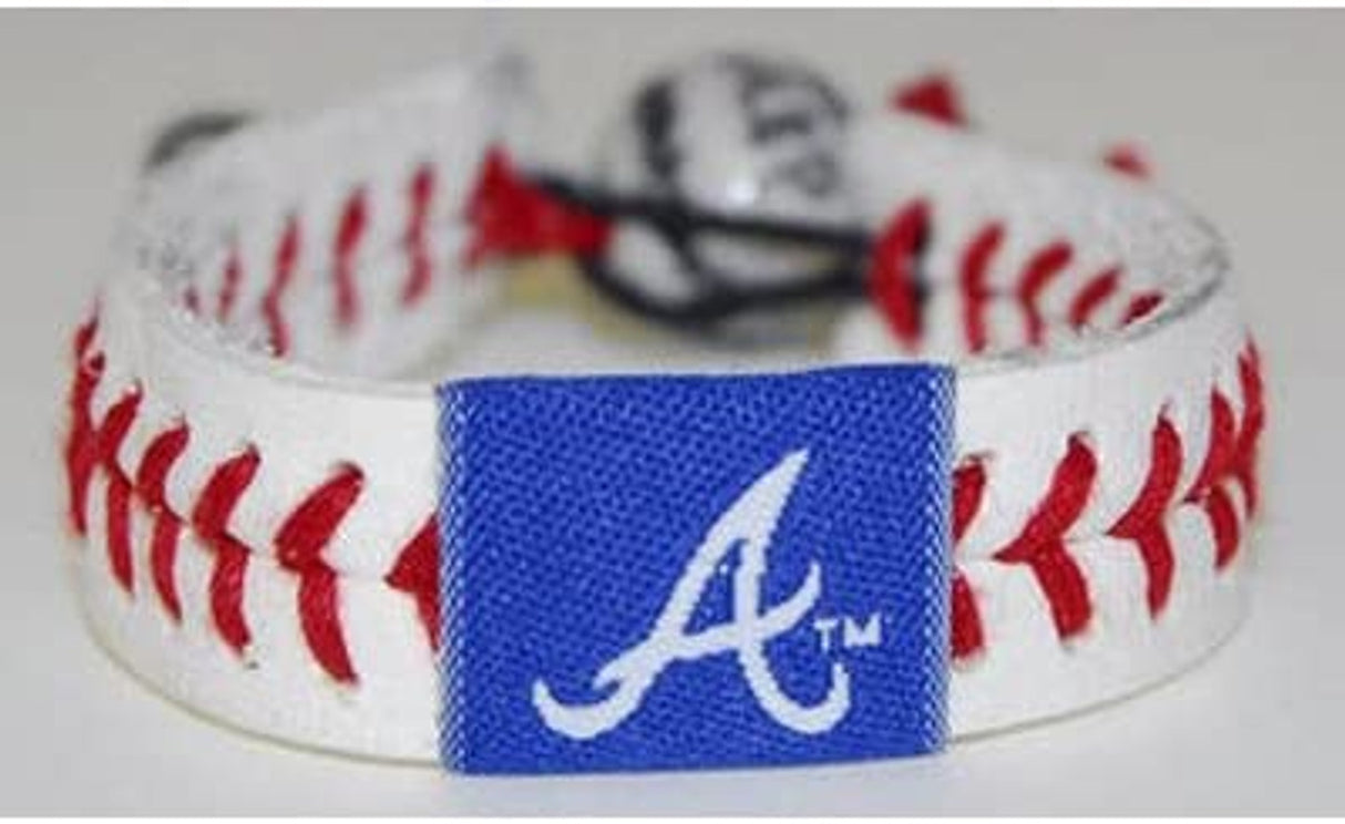 Gamewear Houston Astros Team Color Red Black Leather Thread Baseball Bracelet Fan Gear MLB Houston Astros