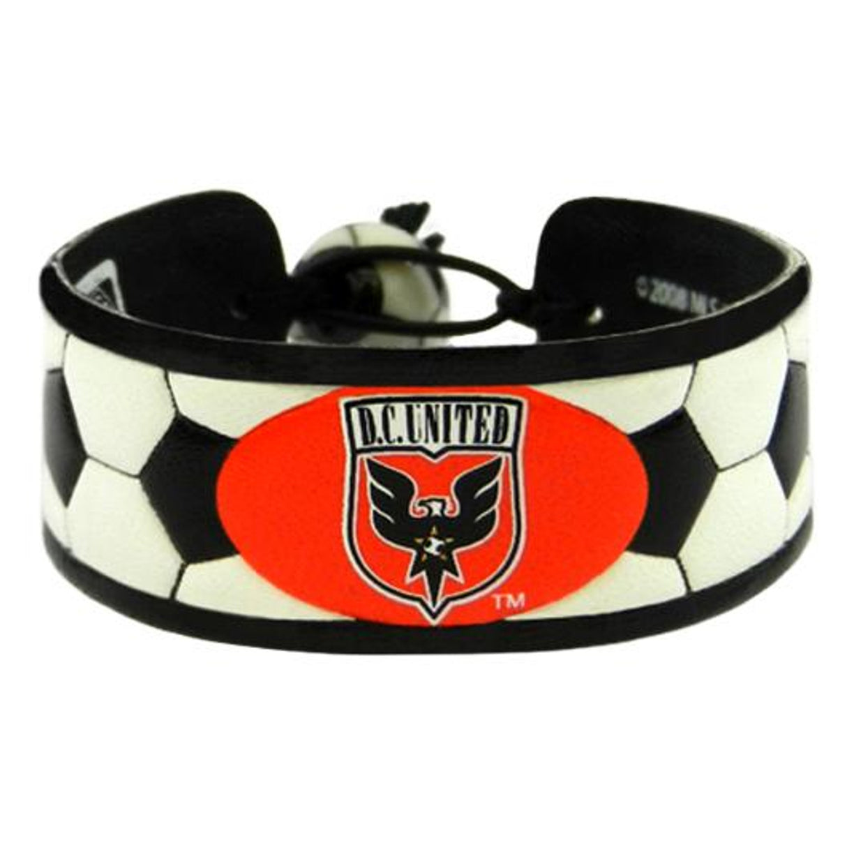 Gamewear DC United Classic Soccer Bracelet Fan Gear MLS DC United