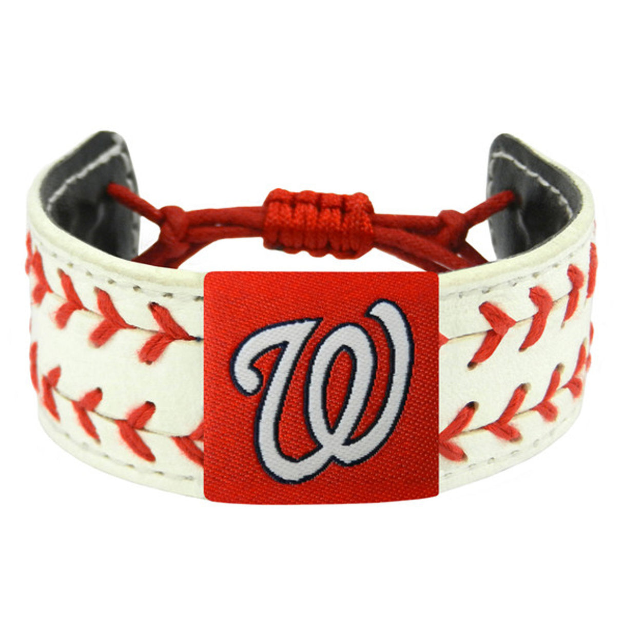 Gamewear Washington Nationals Classic Two Seamer Baseball Bracelet Fan Gear MLB Washington Nationals