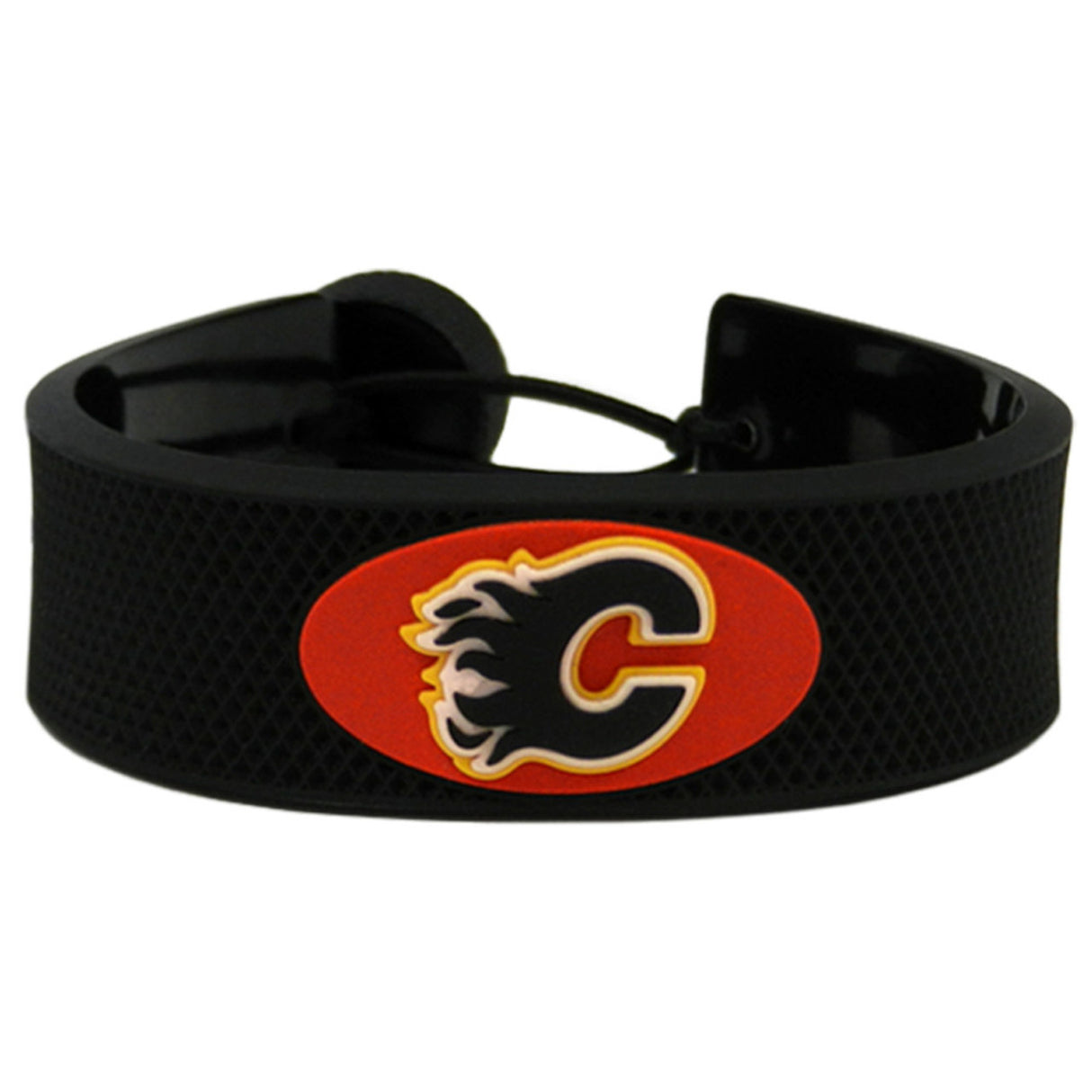 Gamewear Calgary Flames Classic Hockey Bracelet Fan Gear NHL Calgary Flames