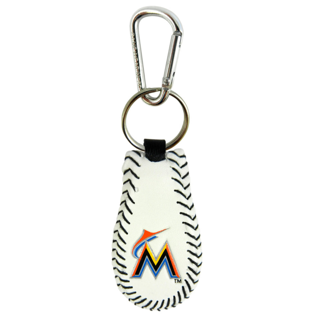 Gamewear Miami Marlins Baseball Keychain Fan Gear MLB Miami Marlins