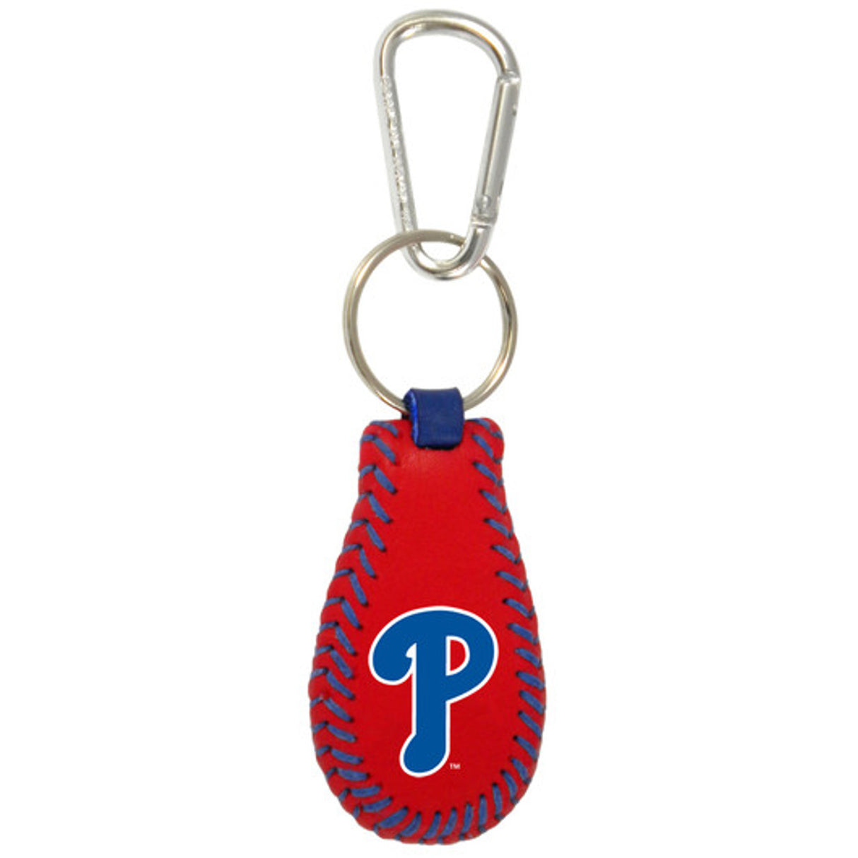 Gamewear Philadelphia Phillies Team Color Baseball Keychain Fan Gear MLB Philadelphia Phillies