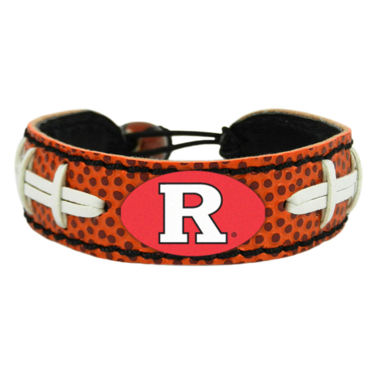 Gamewear Rutgers Scarlet Knights Classic Football Bracelet Fan Gear NCAA Rutgers Scarlet Knights