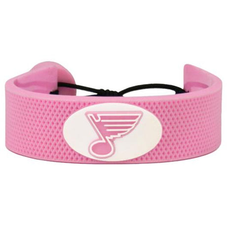 Gamewear St. Louis Blues Pink Hockey Bracelet Fan Gear NHL St. Louis Blues
