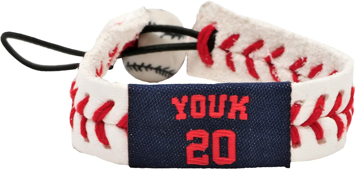 Gamewear Boston Red Sox Kevin Youkilis Classic Baseball Bracelet Fan Gear MLB Boston Red Sox