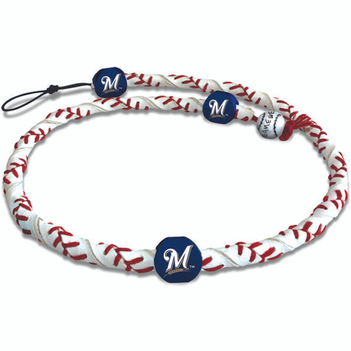 Gamewear Milwaukee Brewers Frozen Rope Classic Baseball Necklace Fan Gear MLB Milwaukee Brewers