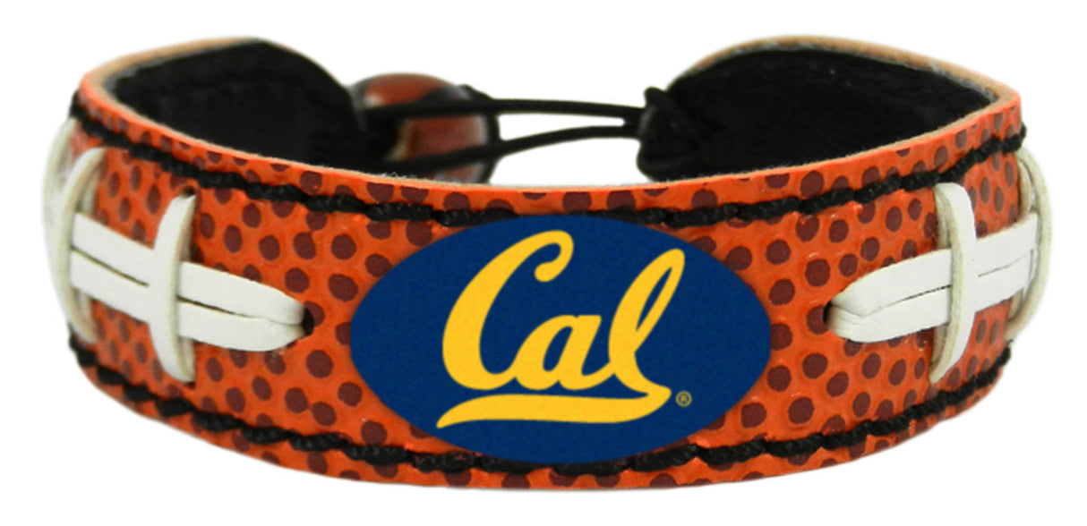 Gamewear California Golden Bears Classic Football Bracelet Fan Gear NCAA California Golden Bears
