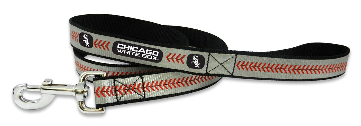 Gamewear Chicago White Sox Reflective Baseball Pet Leash Size Small Fan Gear MLB Chicago White Sox