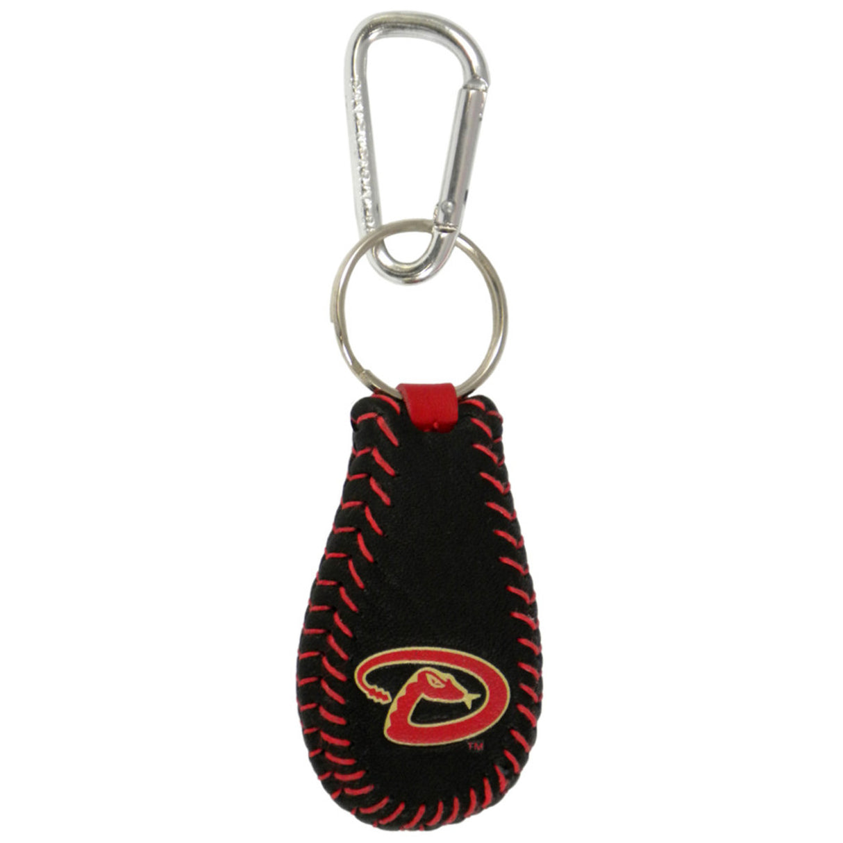 Gamewear Arizona Diamondbacks Black Team Color Baseball Keychain Fan Gear MLB Arizona Diamondbacks