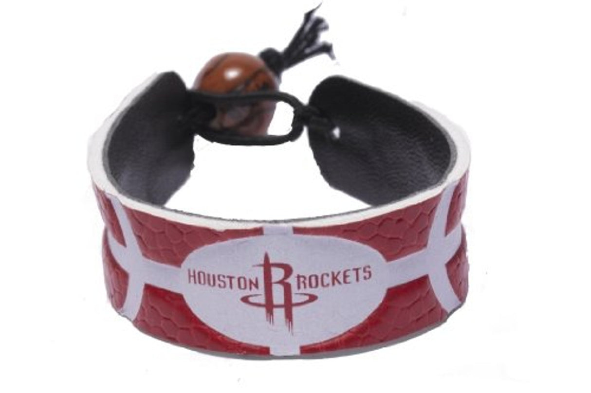 Gamewear Houston Rockets Team Color Basketball Bracelet Fan Gear NBA Houston Rockets