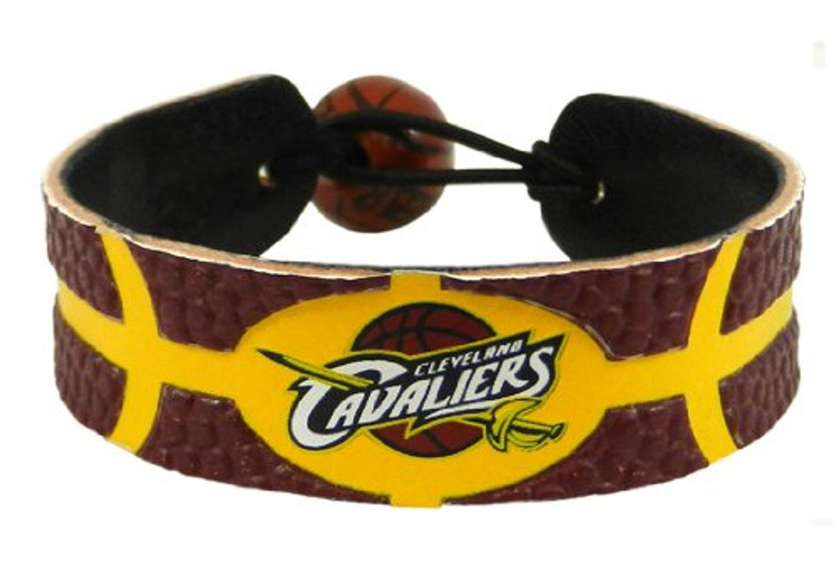 Gamewear Cleveland Cavaliers Team Color Basketball Bracelet Fan Gear NBA Cleveland Cavaliers