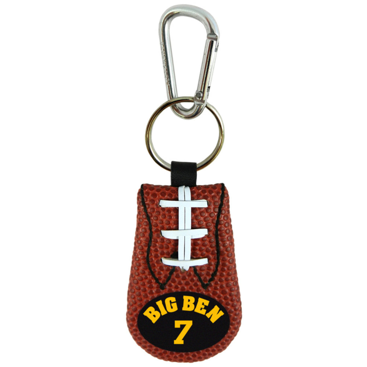 Gamewear Pittsburgh Steelers Ben Roethlisberger Jersey Classic Football Keychain Fan Gear NFL Pittsburgh Steelers