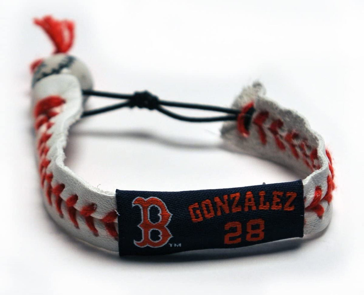 Gamewear Boston Red Sox Adrian Gonzalez Classic Baseball Bracelet Fan Gear MLB Boston Red Sox