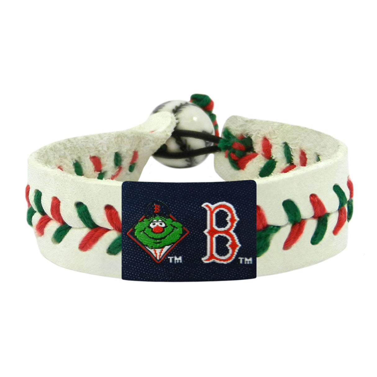 Gamewear Boston Red Sox Wally Mascot Christmas Baseball Bracelet Fan Gear MLB Boston Red Sox